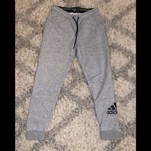 Grey Woman’s Adidas Sweat Pants
